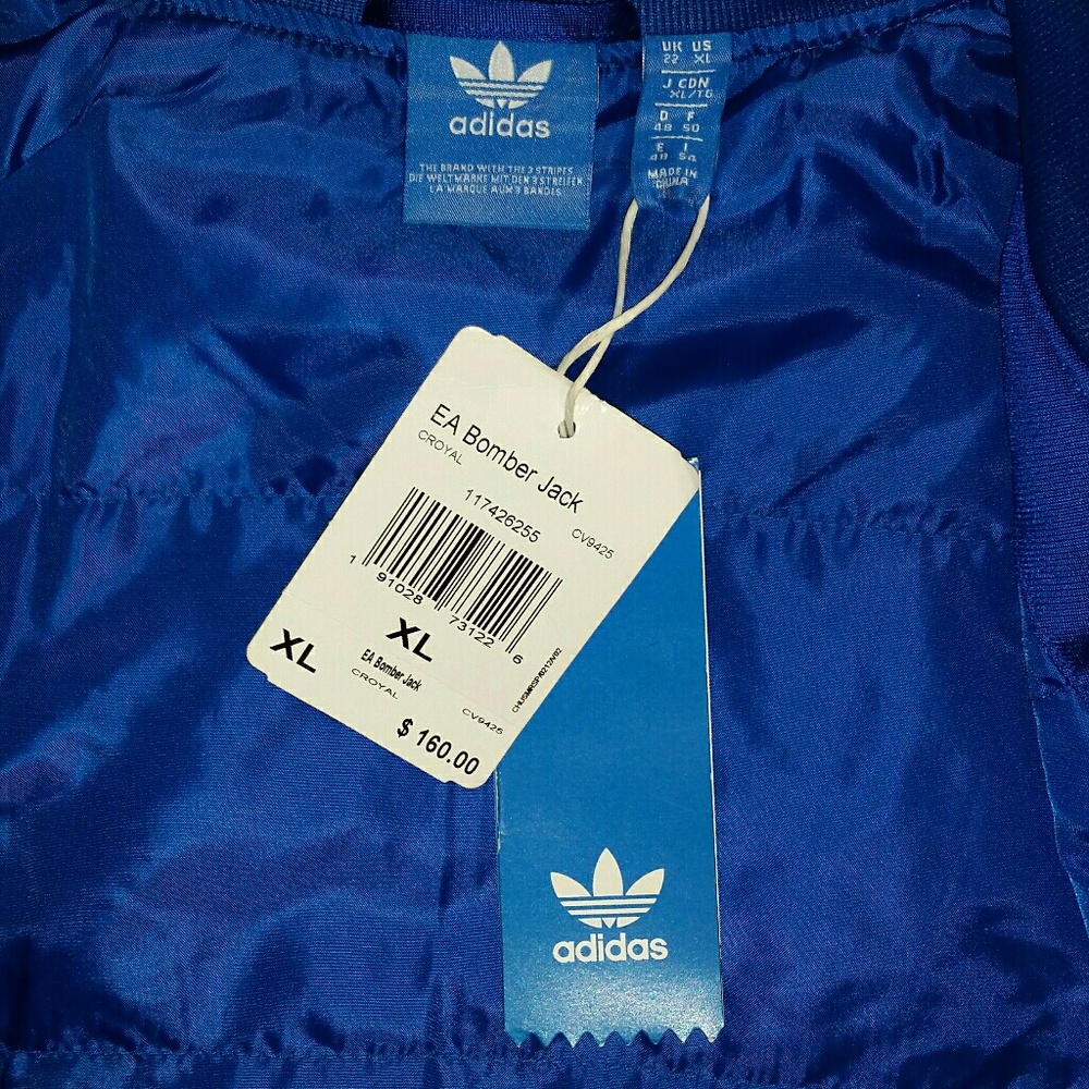 New ADIDAS Embellished Arts EA Bomber Jacket - Picture 8 of 8